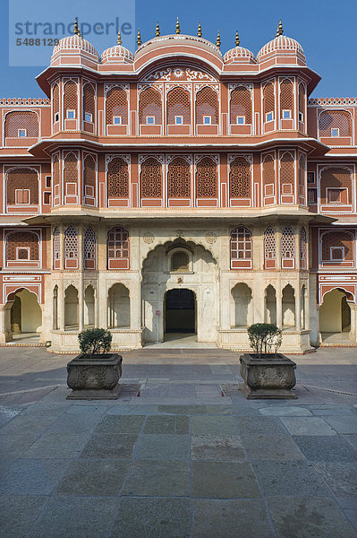 Stadtpalast  Jaipur  Rajasthan  Indien  Asien