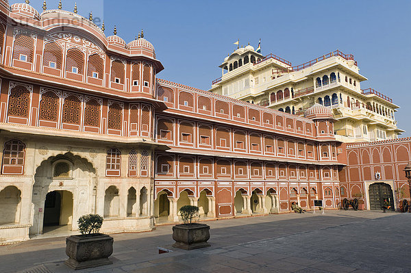 Stadtpalast  Jaipur  Rajasthan  Indien  Asien