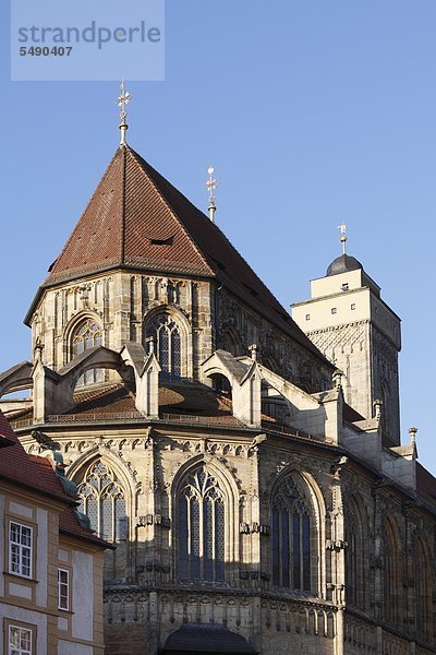 Deutschland  Bayern  Bamberg  Blick auf die Frauenkirche