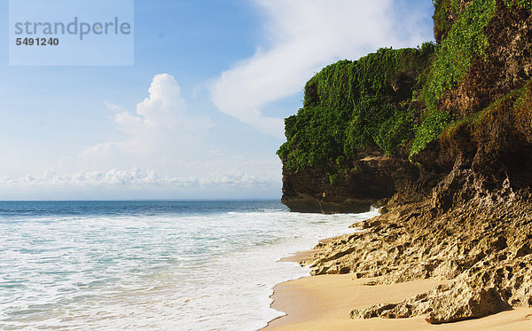 Indonesien  Bali Island  Bukit Halbinsel  Blick auf Dreamland Beach