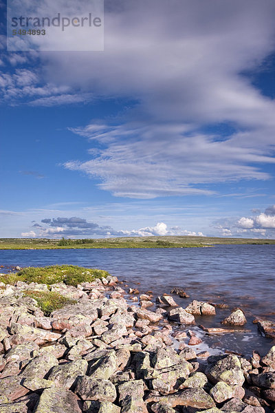 Kleiner Rörsjön See  Nationalpark Fulufjället  Dalarna  Schweden  Skandinavien  Europa