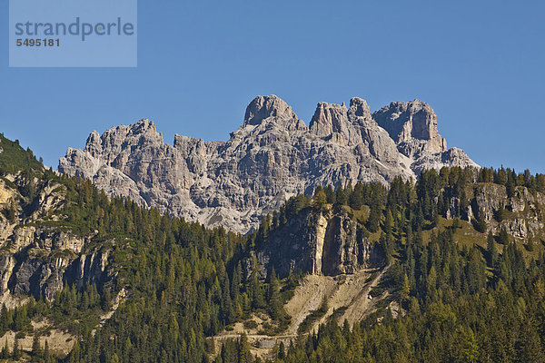 Tre Cime di Lavaredo  Drei Zinnen  Dolomiten  Südtirol  Italien  Europa