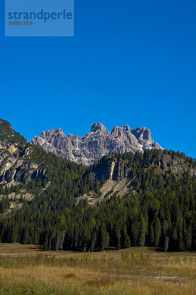 Tre Cime di Lavaredo  Drei Zinnen  Dolomiten  Südtirol  Italien  Europa