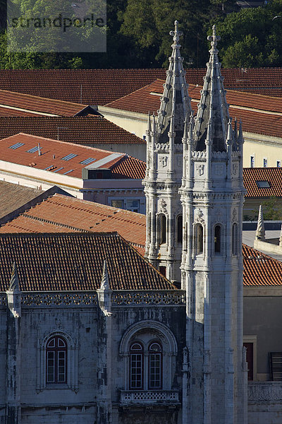 Mosteiro dos Jeronimos  Hieronymus-Kloster  UNESCO Weltkulturerbe  Spätgotik  Manuelinik  Belem  Lissabon  Portugal  Europa