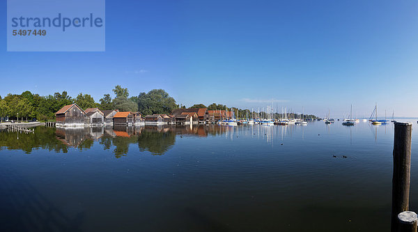 Ammersee  Dießen am Ammersee  Bayern  Deutschland  Europa  ÖffentlicherGrund