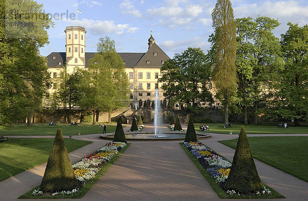 Schlosspark  Stadtschloss Fulda  Hessen  Deutschland  Europa