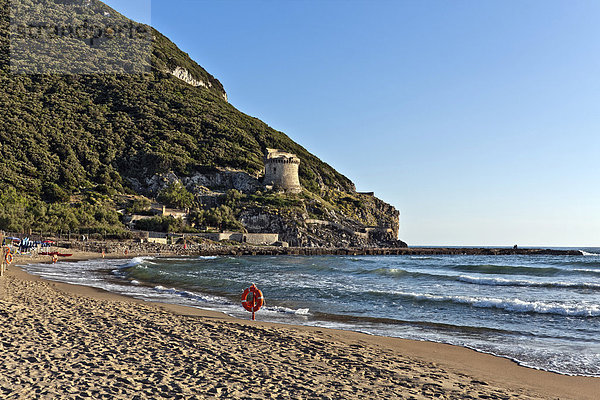 Strand von Sabaudia  Nationalpark Circeo  Sabaudia  Region Latium  Lazio  Italien  Europa
