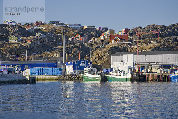 Port of Sisimiut  Greenland