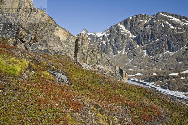 Berglandschaft bei Sisimiut  Grönland
