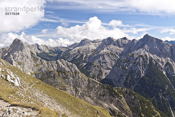 Karwendelgebirge  Alpen  Bayern  Deutschland  Europa