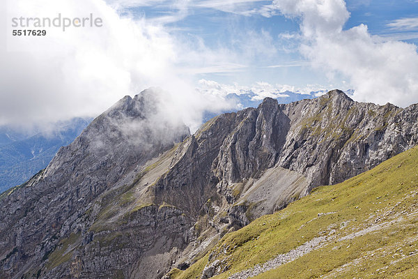 Karwendelgebirge  Alpen  Bayern  Deutschland  Europa