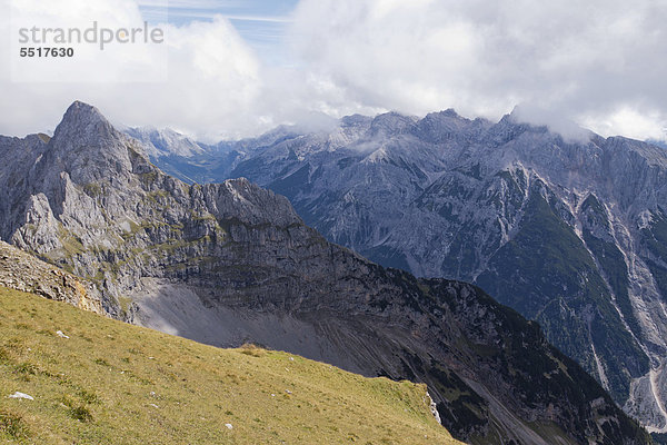 Karwendelgebirge  Alpen  Bayern  Deutschland  Europa