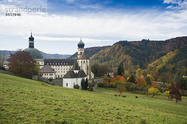 Kloster St Trudpert  Münstertal  Schwarzwald  Baden-Würtemberg  Deutschland  Europa