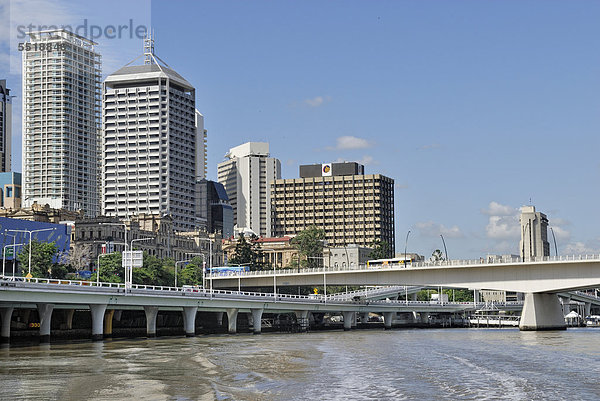 Australien Brisbane Queensland Victoria Bridge