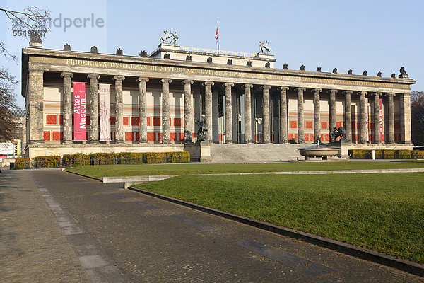 Altes Museum  Berlin  Deutschland  Europa