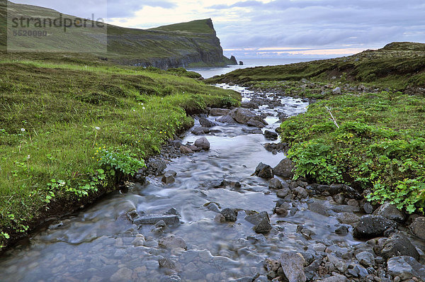 Smi_juvÌk oder Smidjuvik  Ostküste von Hornstrandir  Westfjorde  Island  Europa