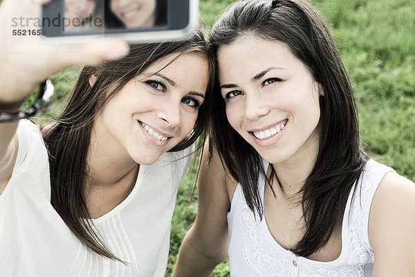 Frau  Fotografie  nehmen