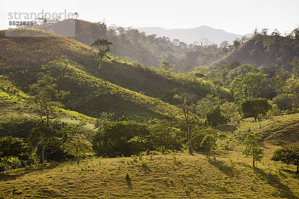 Nordöstliches Bergland mit tropischer Vegetation  Nicaragua  Zentralamerika