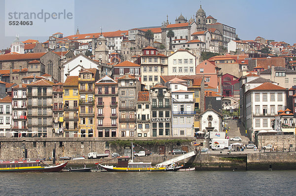 Stadtteil Ribeira  Porto  UNESCO Weltkulturerbe  Portugal  Europa