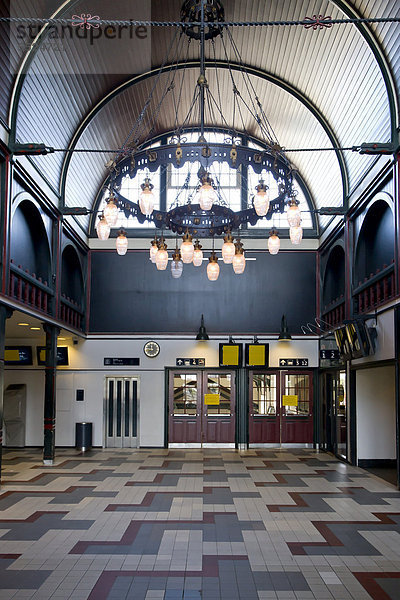 Der alte Bahnhof Osterport  Innenansicht  Kopenhagen  Dänemark  Europa