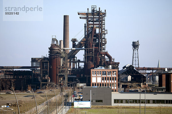 Ehemaliges Hüttenwerk Phoenix-West  Hochofen  Zukunftsstandort  Stadtumbau  Dortmund  Hörde  Ruhrgebiet  Nordrhein-Westfalen  Deutschland  Europa  ÖffentlicherGrund