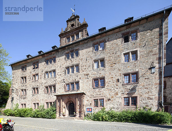 Landgrafenschloss  Marburg  Hessen  Deutschland  Europa  ÖffentlicherGrund