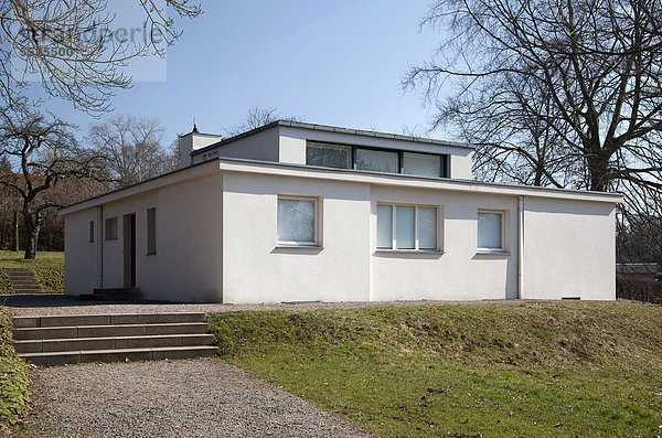 Europa Wohnhaus Modell Bauhaus Deutschland Thüringen Weimar