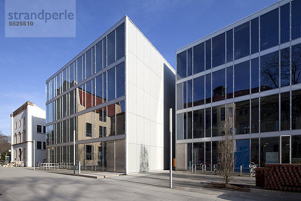 Bauhaus-Universität Weimar  Glaskuben  Weimar  Thüringen  Deutschland  Europa  ÖffentlicherGrund