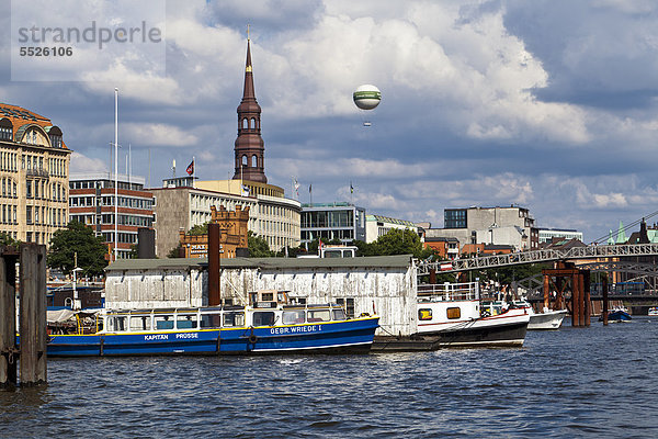 Zollkanal  Hamburg  Deutschland  Europa