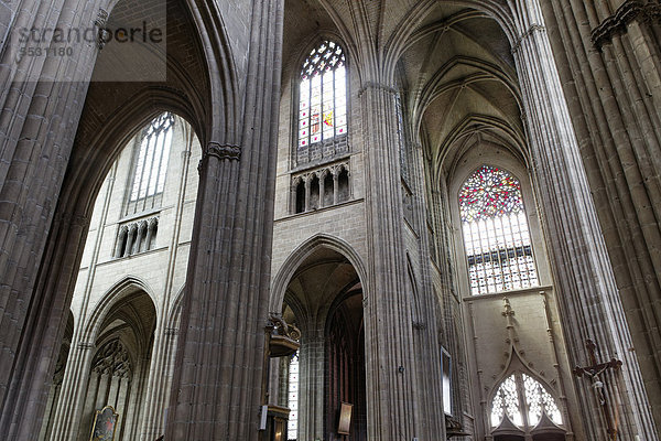 Kathedrale Saint Etienne  Limoges  Haute-Vienne  Limousin  Frankreich  Europa
