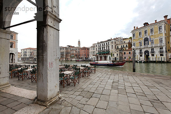 Rialto  Stadtteil San Polo  Venedig  UNESCO Welterbe  Venetien  Italien  Europa