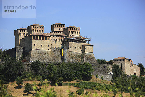 Castello di Torrechiara  Emilia Romagna  Italien  Europa