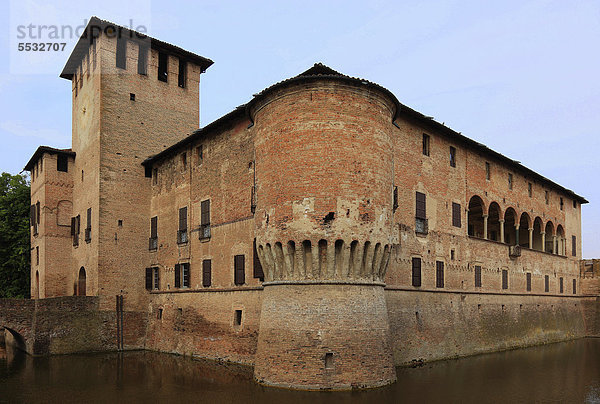 Burg Fontanellato  Rocca Sanvitale  Emilia Romagna  Italien  Europa