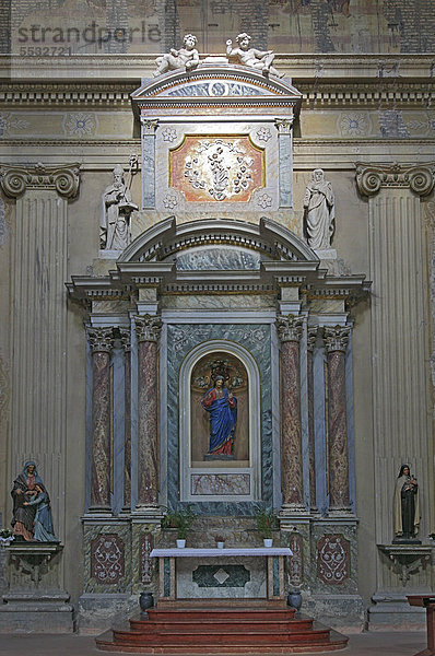 Basilika minor  San Marco  in Boretto  Emilia Romagna  Italien  Europa
