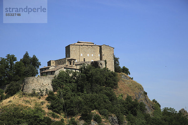 Castello di Rossena nahe Canossa  Emilia Romagna  Italien  Europa