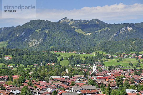 Europa Bayern Deutschland Oberstdorf