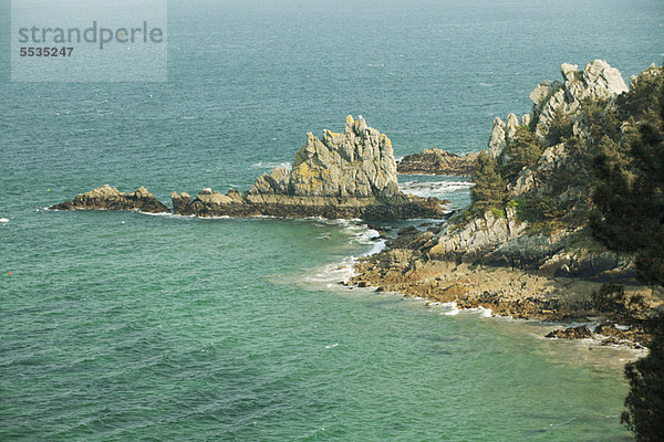 Pointe de Saint-Hernot  Ile Vierge  Halbinsel Crozon  FinistËre  Bretagne  Frankreich