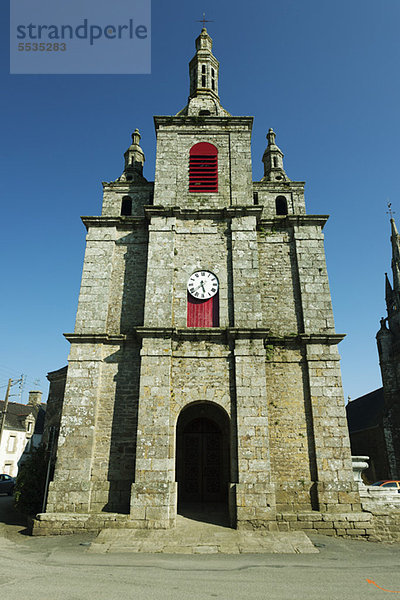 Kirche aus dem 19. Jahrhundert  Quistinic  Morbihan  Bretagne  Frankreich