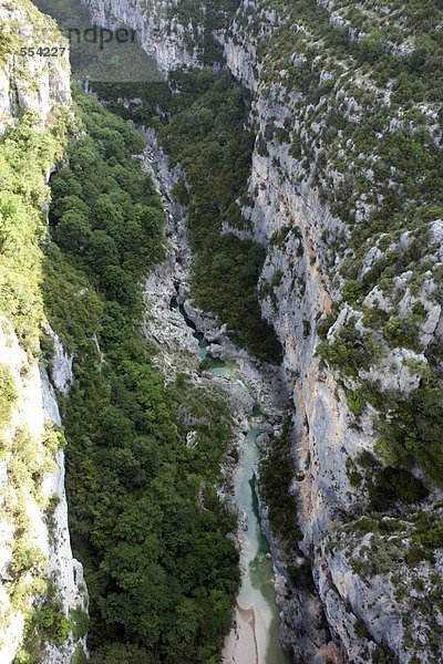 Canyon de Artuby  Provence-Cote d Azur  Frankreich  Europa