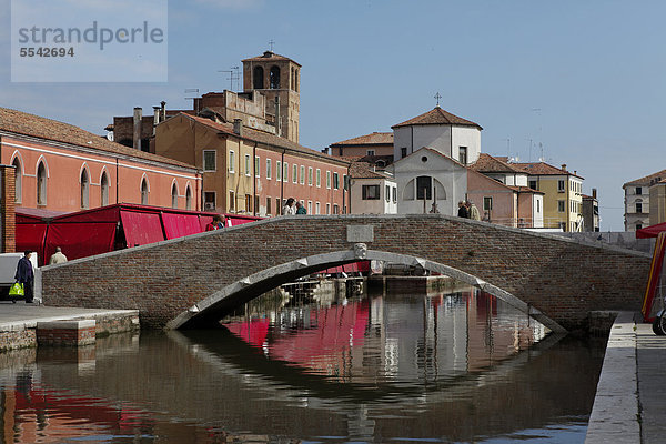 Chioggia  Venedig  UNESCO Weltkulturerbe  Venetien  Italien  Europa