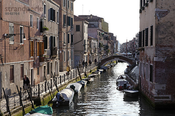 Via Giuseppe Garibaldi  Stadtteil Castello  Venedig  UNESCO Weltkulturerbe  Venetien  Italien  Europa