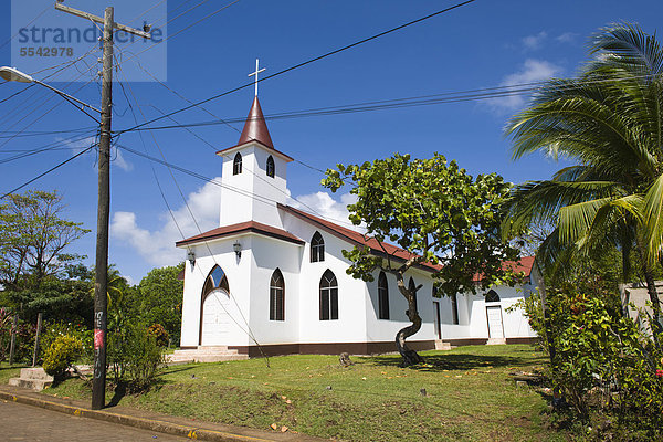 Kirche  Big Corn Island  Karibisches Meer  Nicaragua  Zentralamerika
