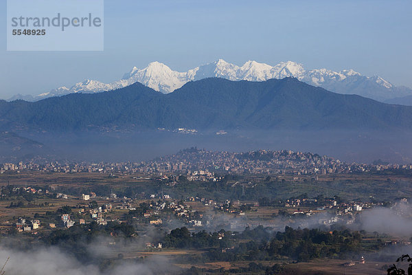 Das Kathmandutal in Nepal