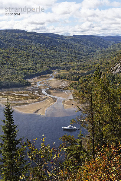 Baie Eternite  St. Lawrence Marine Park  Region Saguenay-Lac-Saint-Jean  Quebec  Kanada