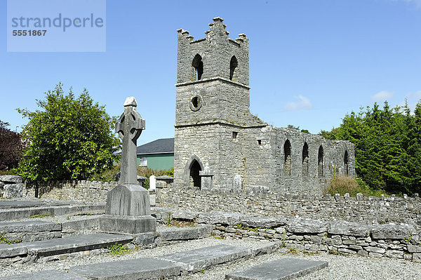 Alte Abtei Cong  County Mayo  Irland  Europa