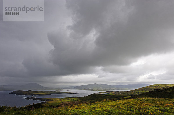 Berginish Island  Valentia Island  County Kerry  Irland  Europa