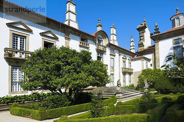 Schlossgarten  Casa de Mateus  Mateuspalast  Mateus  Tras-os-Montes  Portugal  Europa