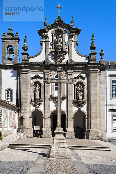 Santo Antonio dos Capuchos Kirche  Guimaraes  UNESCO-Weltkulturerbe  Provinz Minho  Portugal  Europa