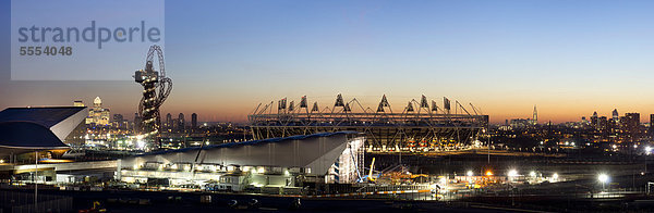 Olympiastadion  Olympiapark  Stratford  London  England  Großbritannien  Europa