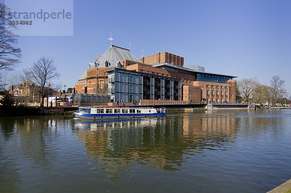 Royal Shakespeare Theater  England  Großbritannien  Europa